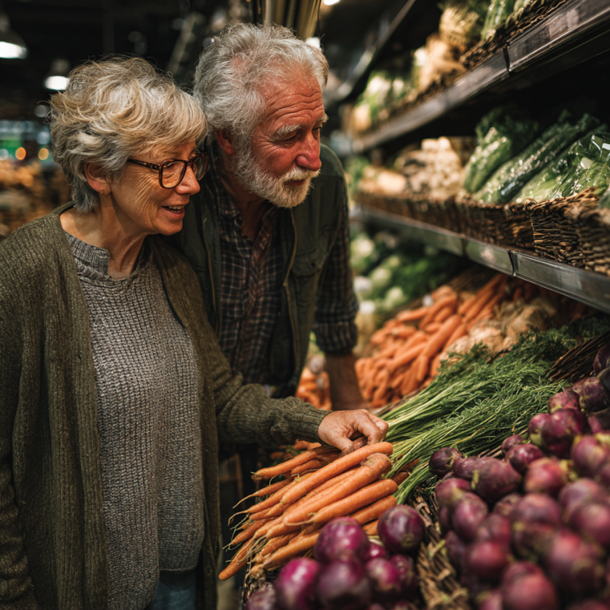 Táplálkozási szakember idős páciensekkel